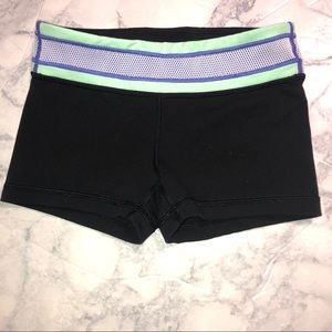 Ivivva Lululemon Black Reversible Shorts 8